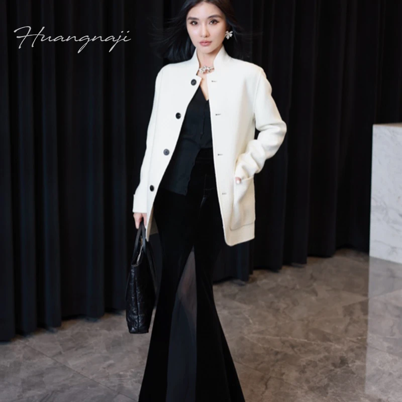 SARA【妙妙精选】摇曳生姿-秋冬时尚气质丝绒长款半裙2418