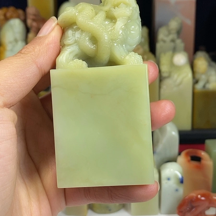 【闪购商品】青田石印石景*