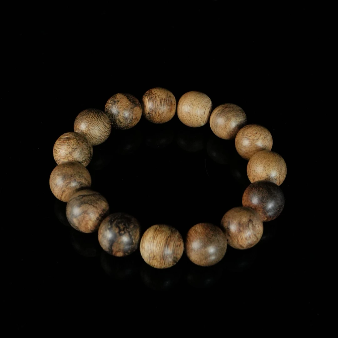 B6238 金三角软丝9分沉沉香手串 1.5cm 20g