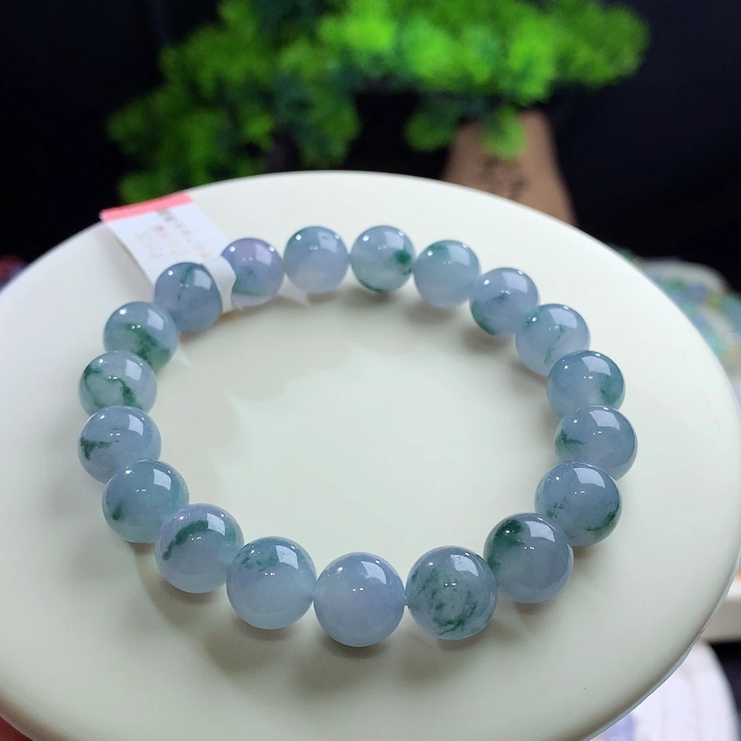 未镶嵌手串翡翠卡10mm