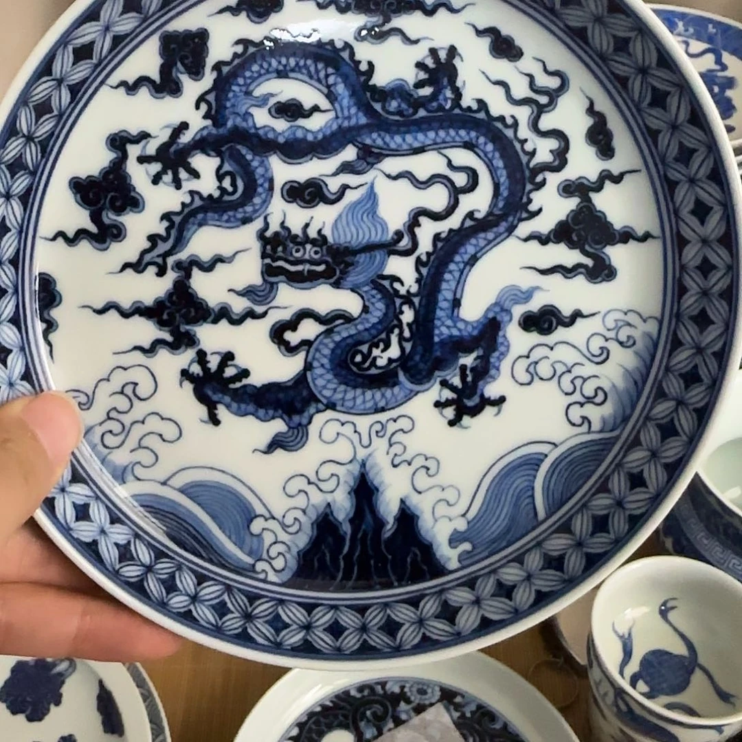 全手绘景德镇陶瓷茶具