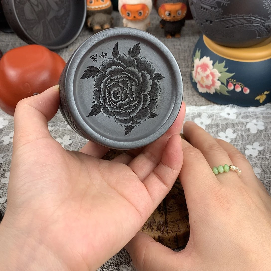 茶杯紫砂高端主人杯