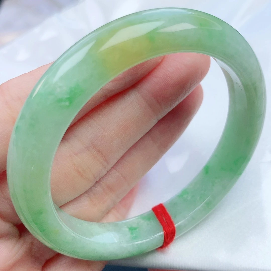 翡翠手镯未镶嵌56圈口882621