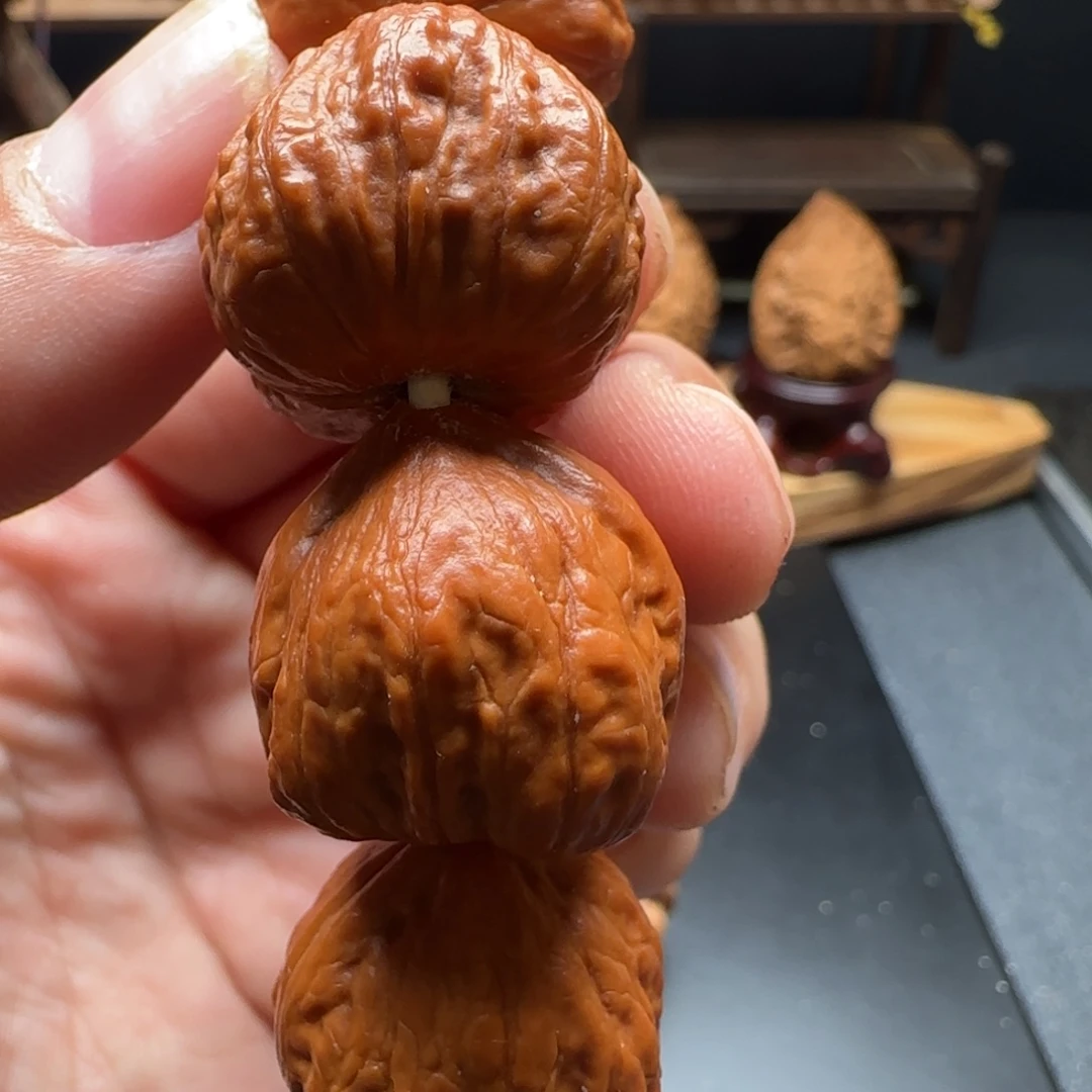 核桃四方蛤蟆小手持