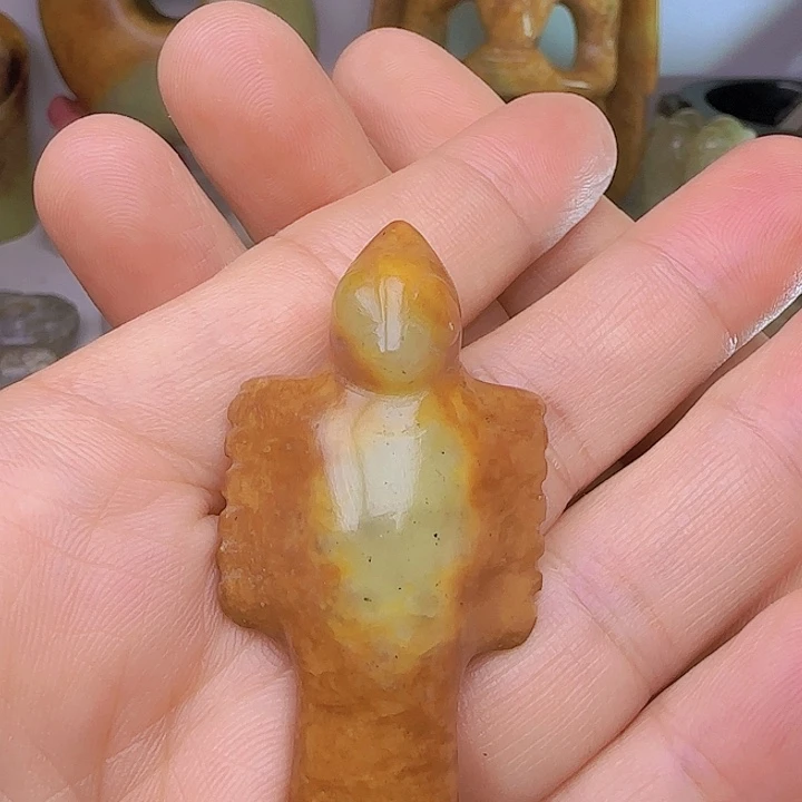 和田玉吊坠(不含链)未镶嵌