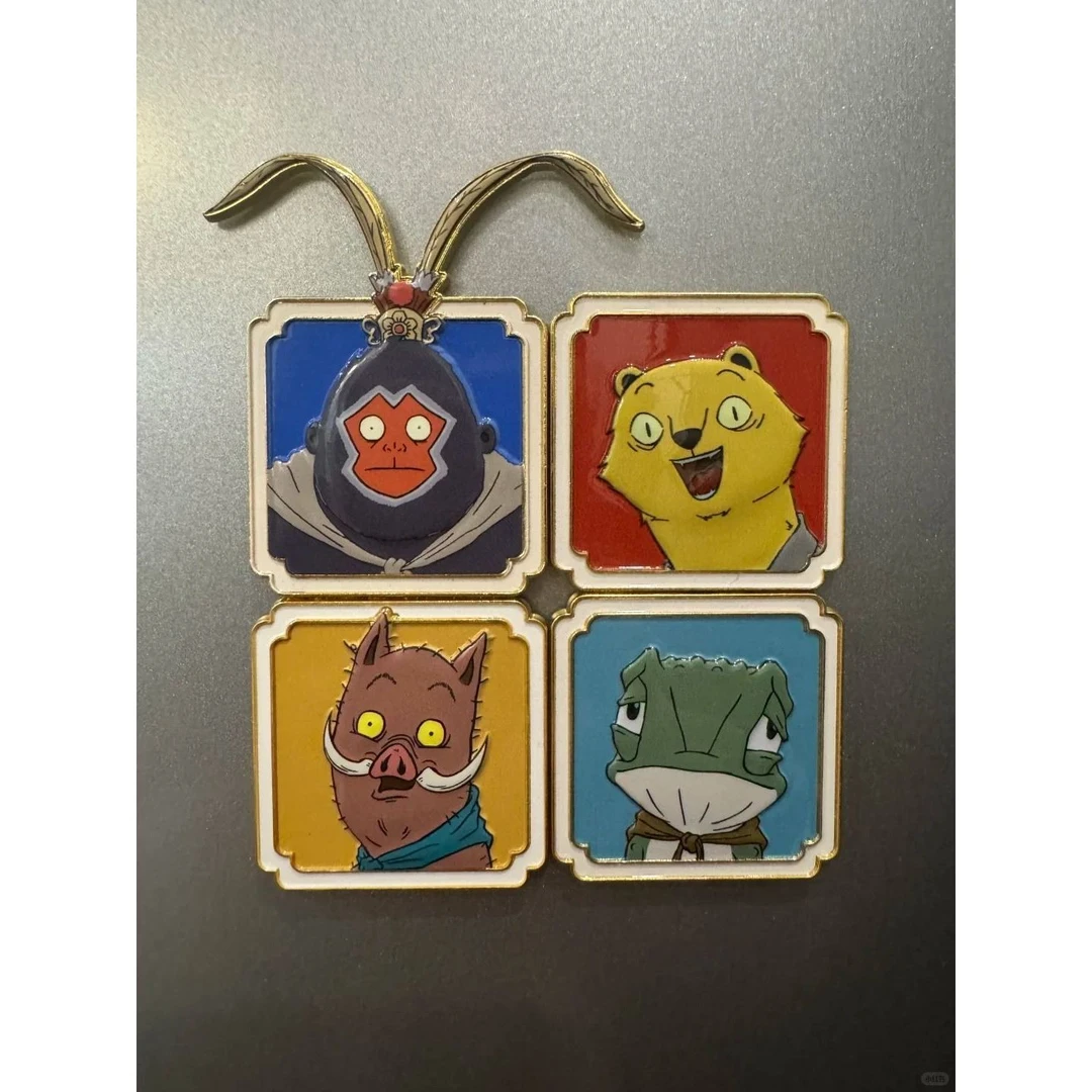 浪浪山小妖怪联动Lucky自制猩猩怪小猪妖黄鼠狼亚克力精美冰箱贴