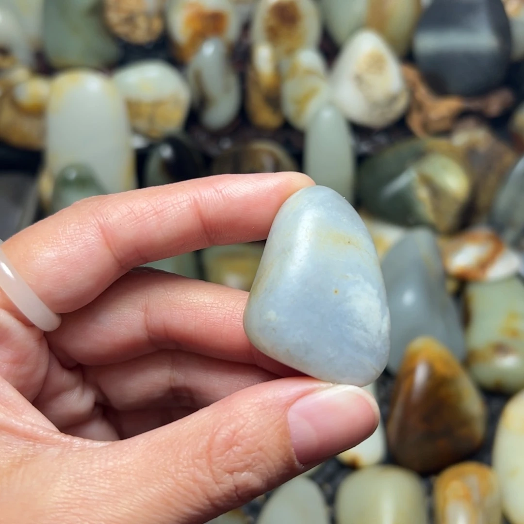 和田玉（青玉）A44未镶嵌