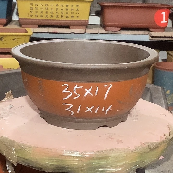 紫砂花盆花盆紫砂