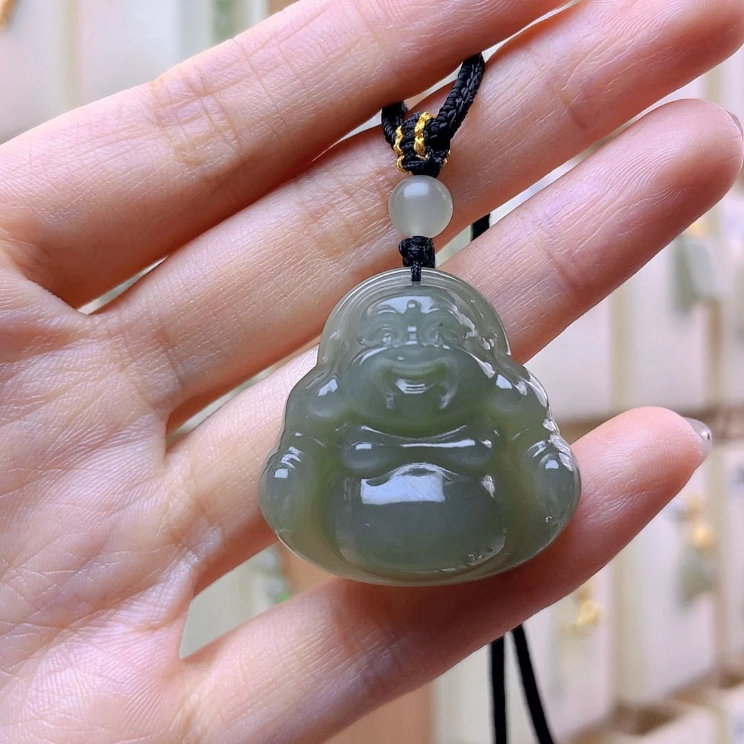 和田玉未镶嵌吊坠(赠链)杨****哈