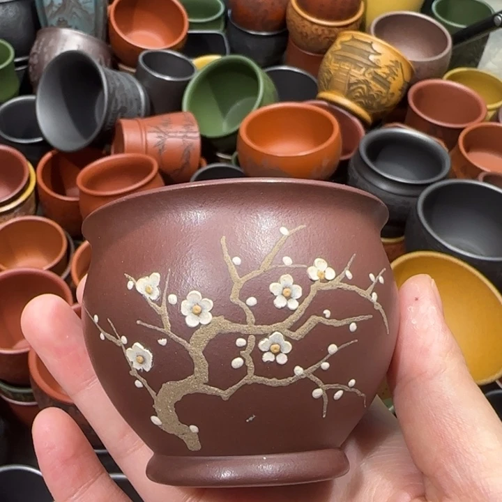茶杯紫砂全手工紫砂