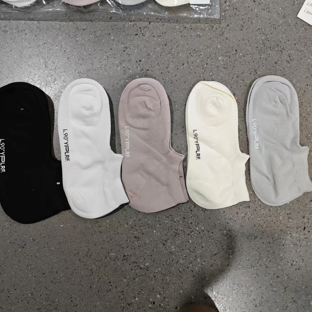 L6A16无骨女款棉袜直角女船袜百搭透气休闲女袜