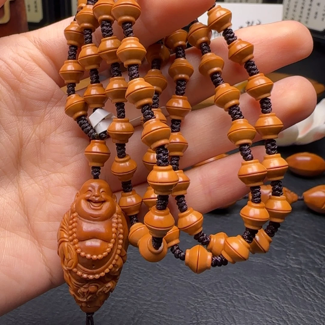 手串/手链橄榄核金饭碗童子弥勒