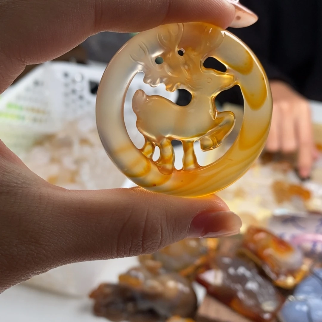 玛瑙/玉髓未镶嵌颈饰