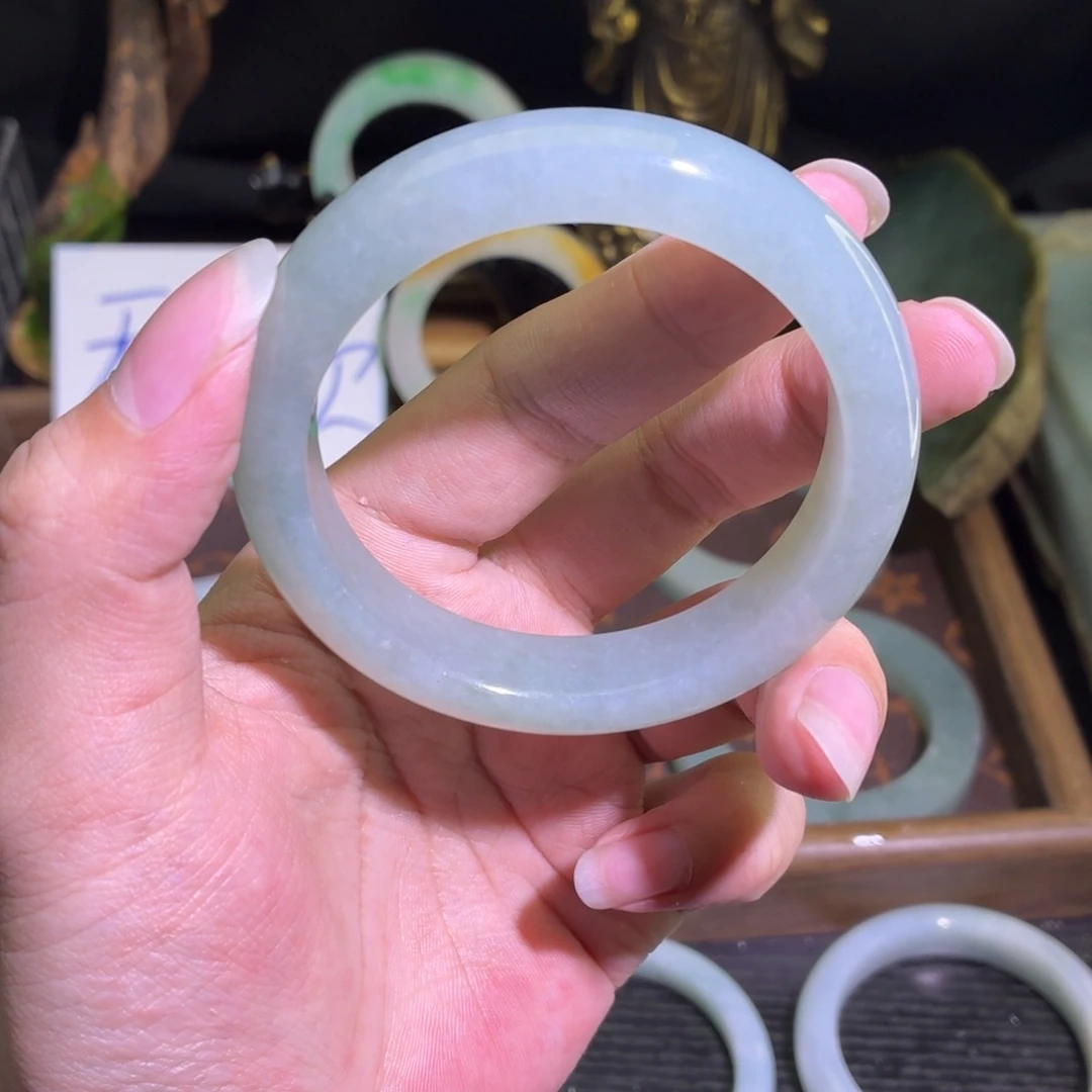 定制翡翠未镶嵌缅甸翡翠A货手镯毛胚定制