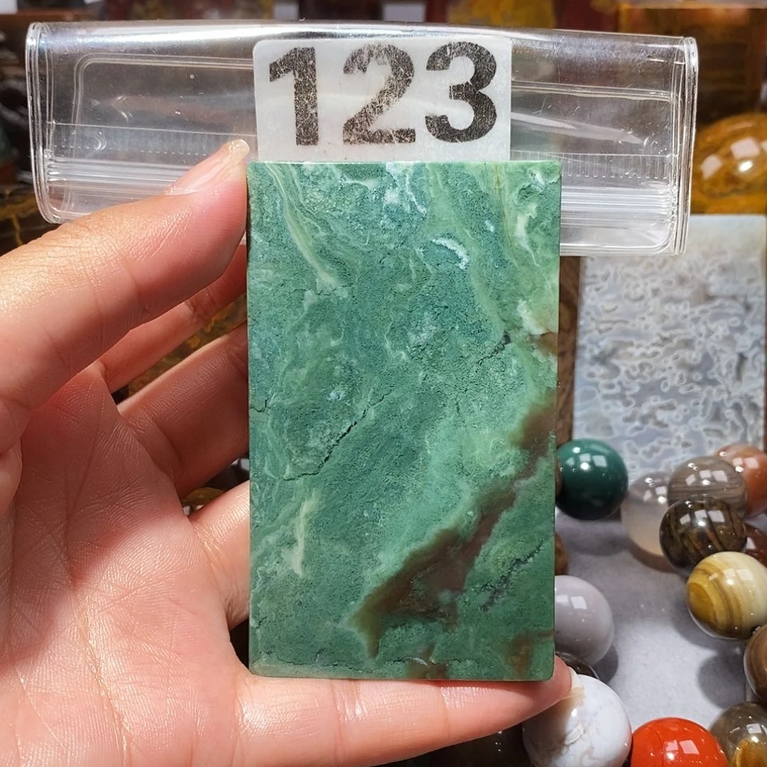 未镶嵌天然北票硅化玉吊坠硅化玉