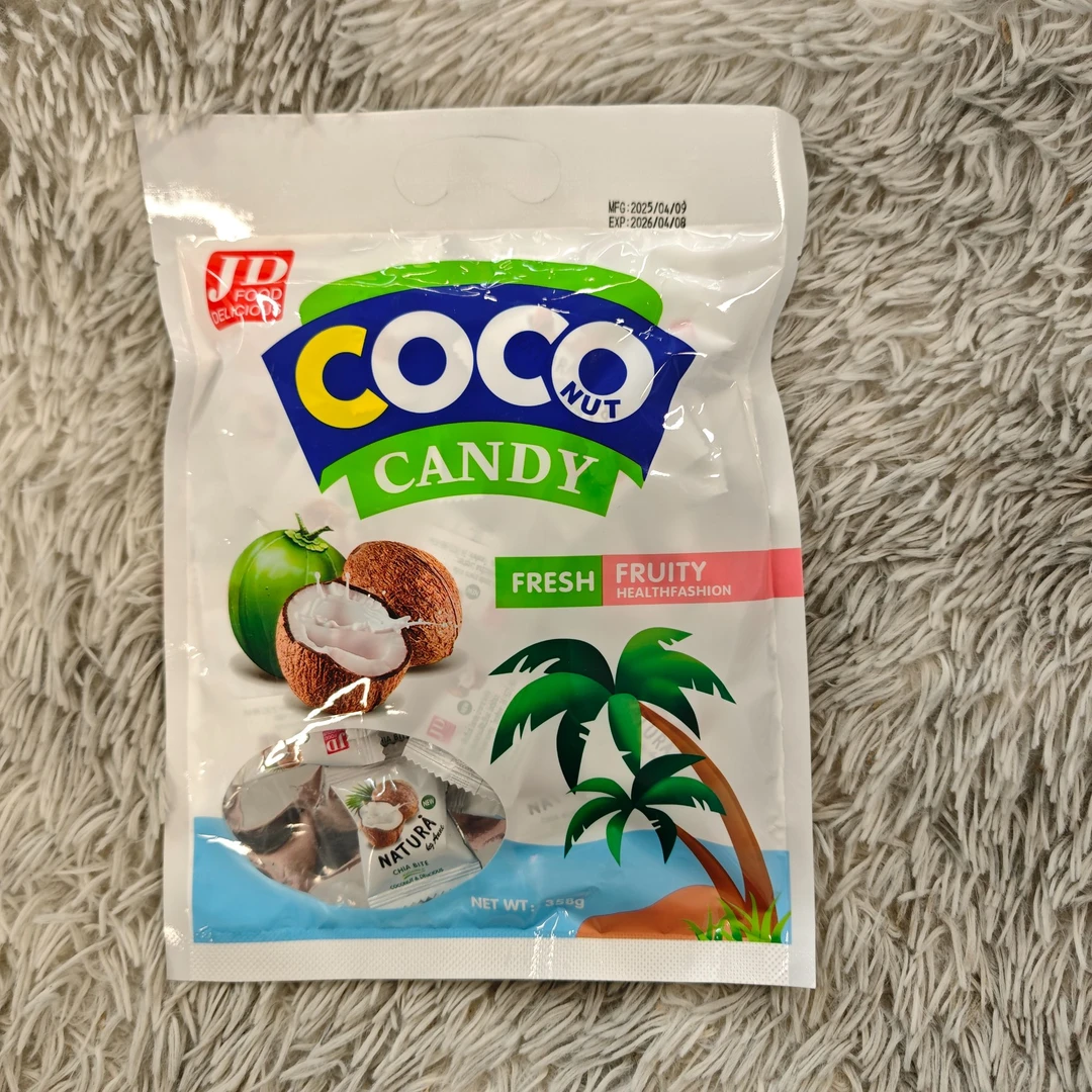 泰国进口coco椰子糕软糖椰子糖