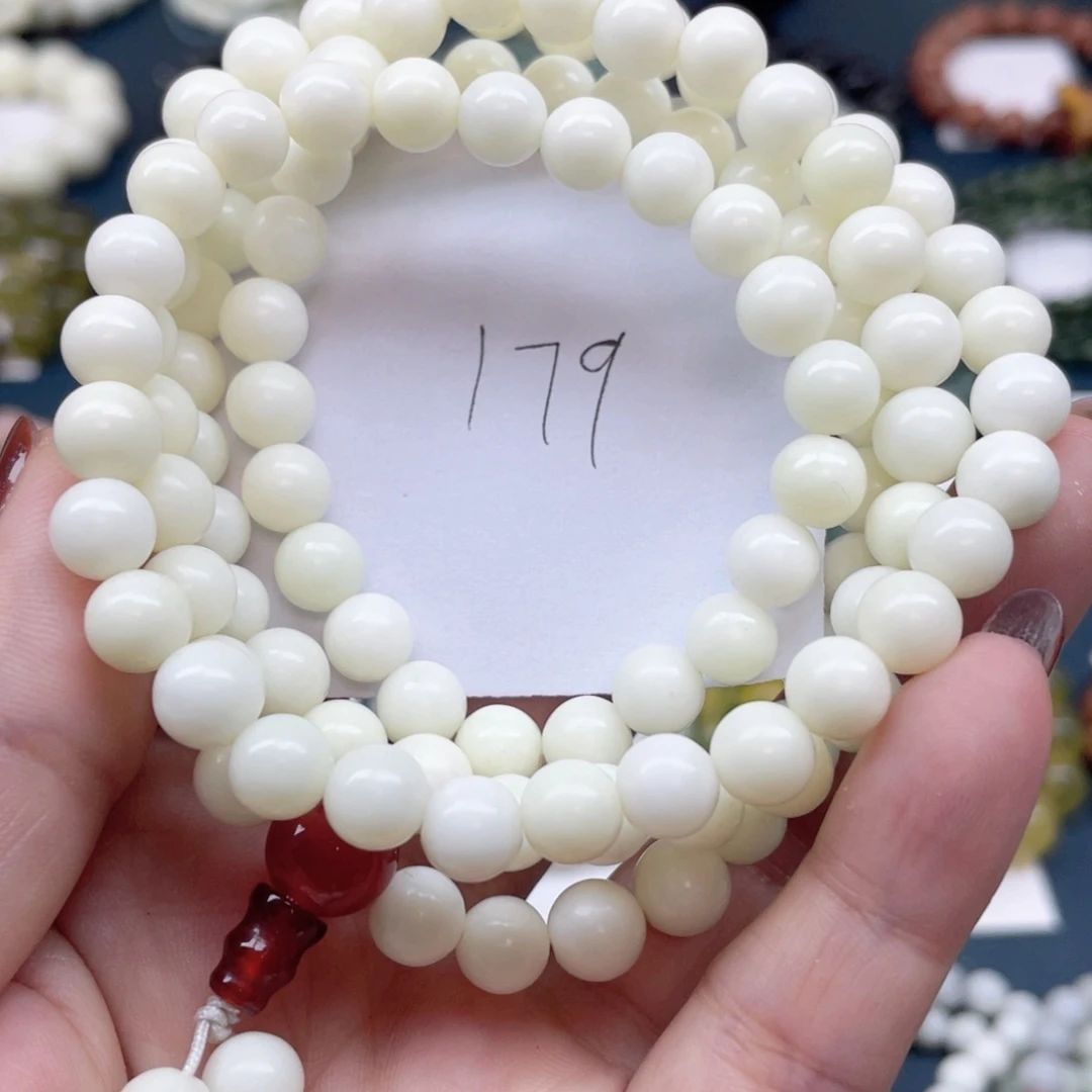 未镶嵌蛇纹石玉手串