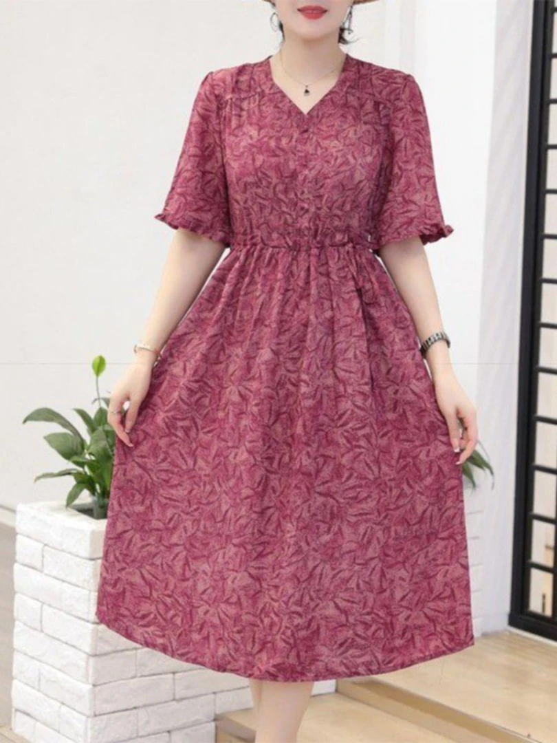 3002 高品质收腰显瘦气质时尚连衣裙