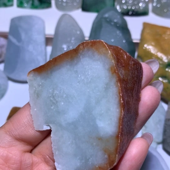 翡翠散珠翡翠边角料