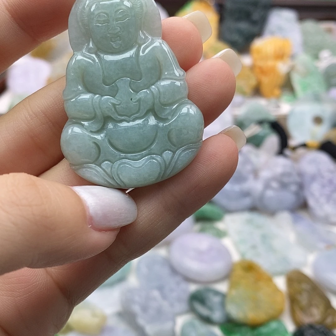 未镶嵌挂件翡翠111