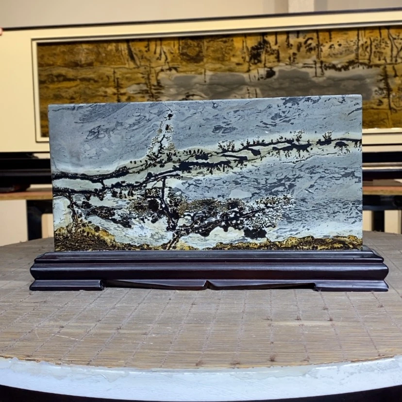 【闪购商品】广西国画石草花石