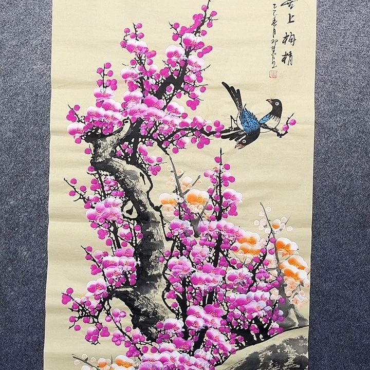 国画作品花鸟画手绘