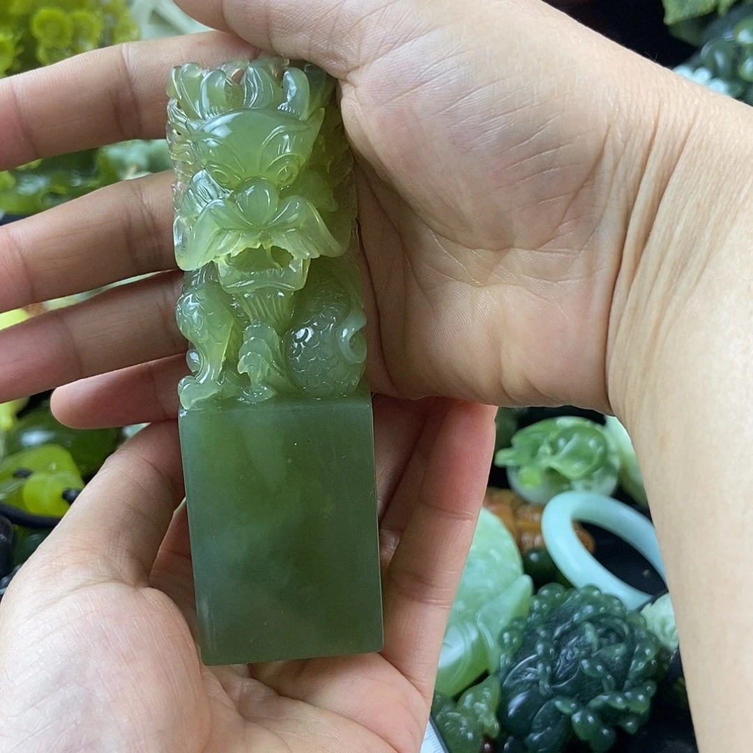 蛇纹石玉合金手把S****w