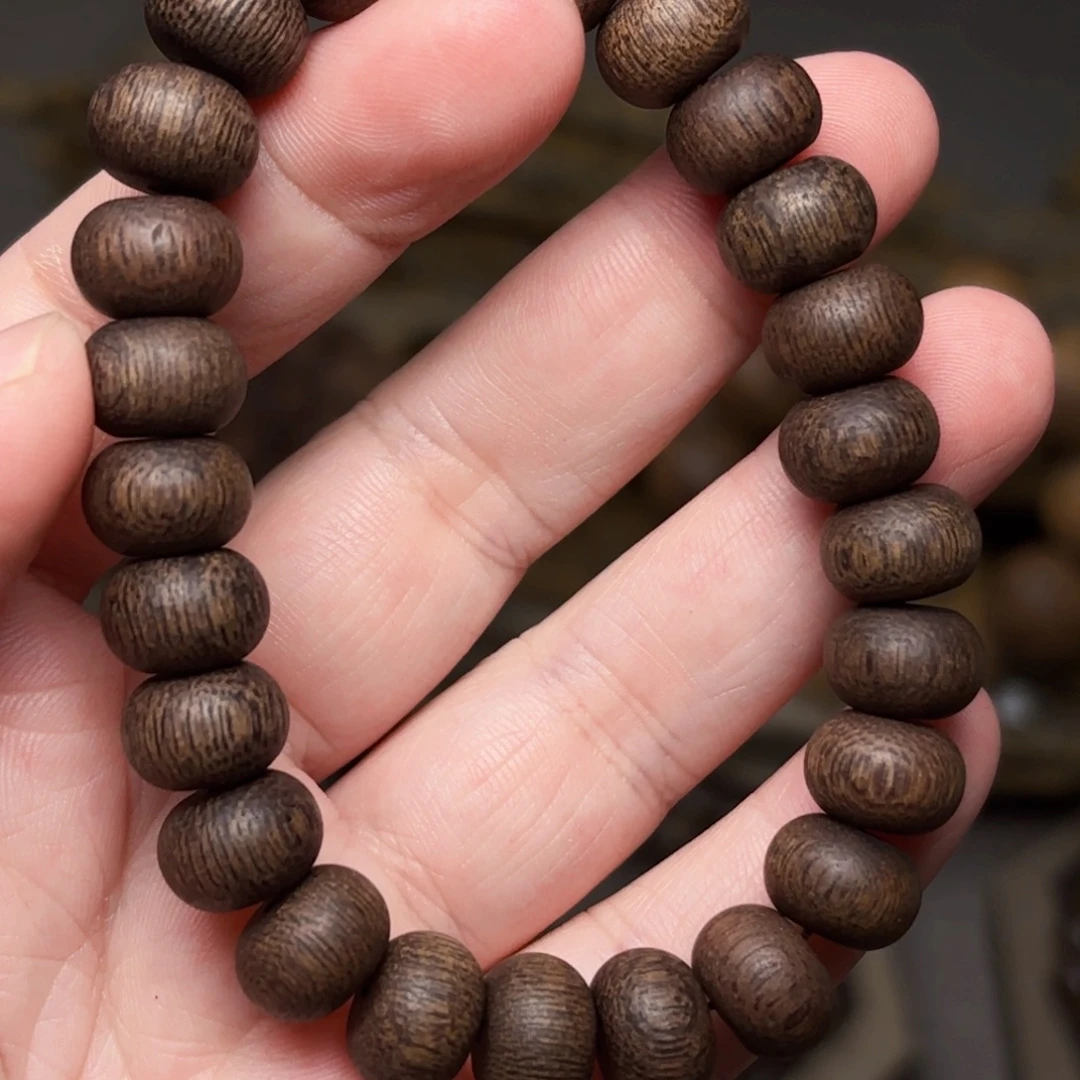 沉香手串文莱沉香玉化1.0