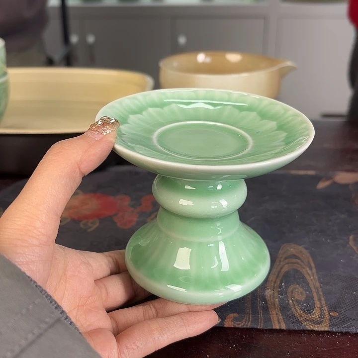 龙泉云间青瓷小米茶器