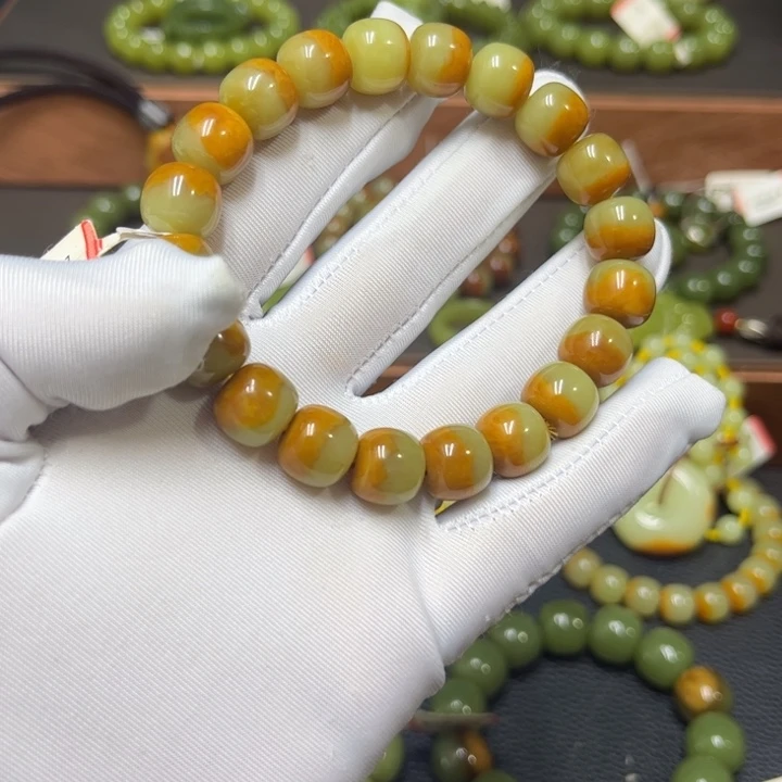 透闪石质玉未镶嵌手链