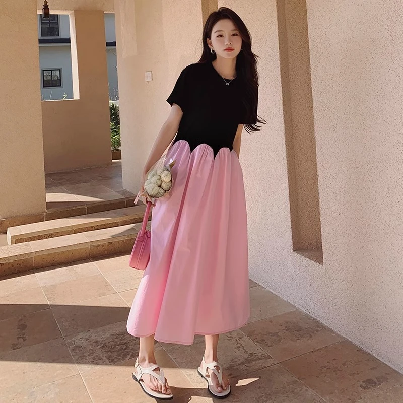 DAMO孕妇装连衣裙女夏装裙子独特漂亮夏季宽松孕期穿搭遮肚裙子