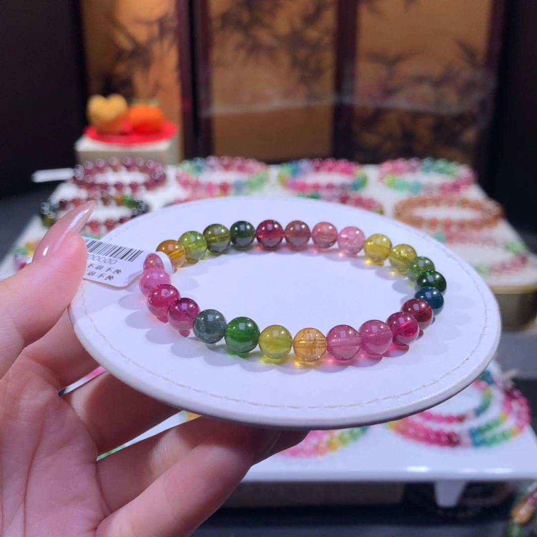 未镶嵌手链碧玺碧玺