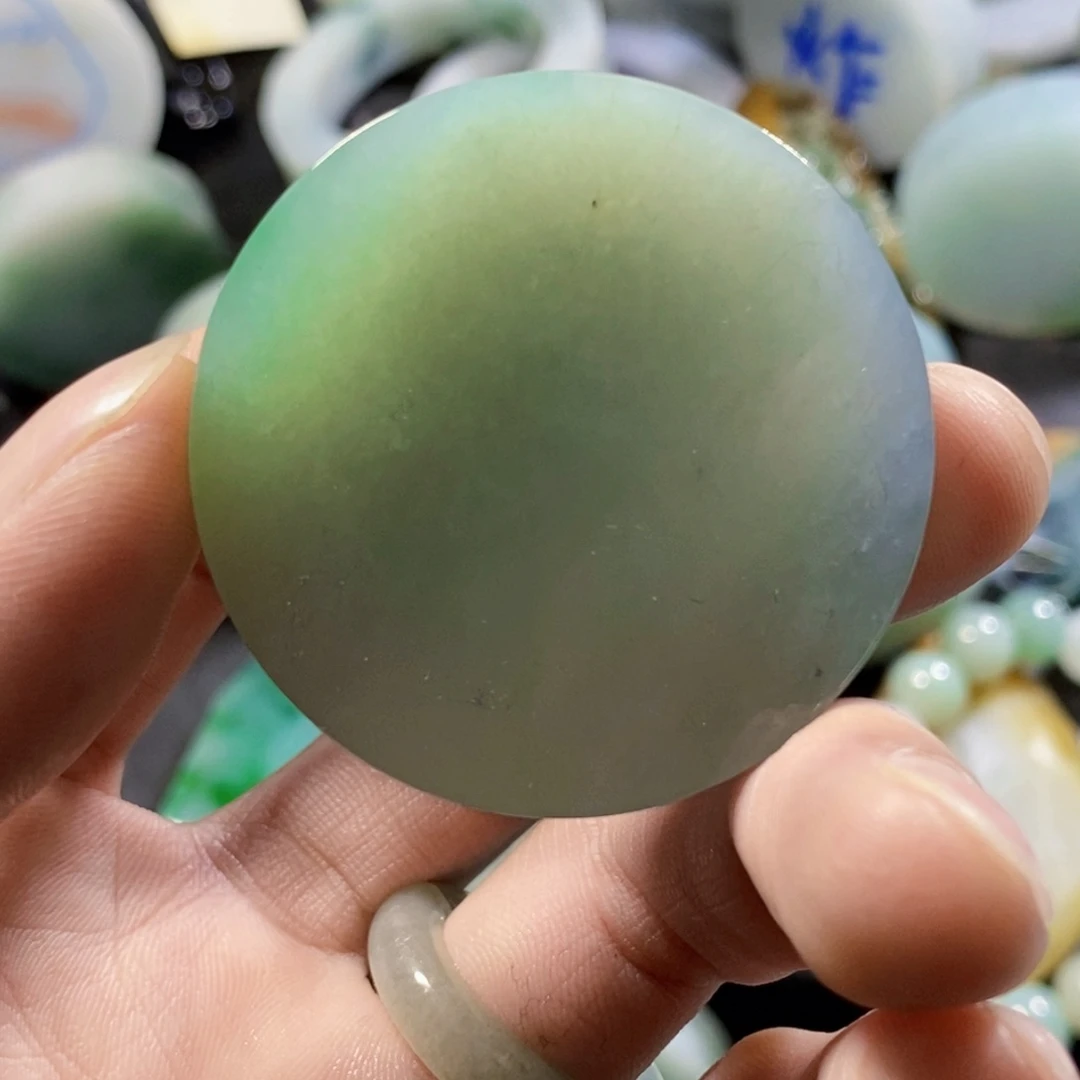 定制翡翠镯芯一个未镶嵌小****1