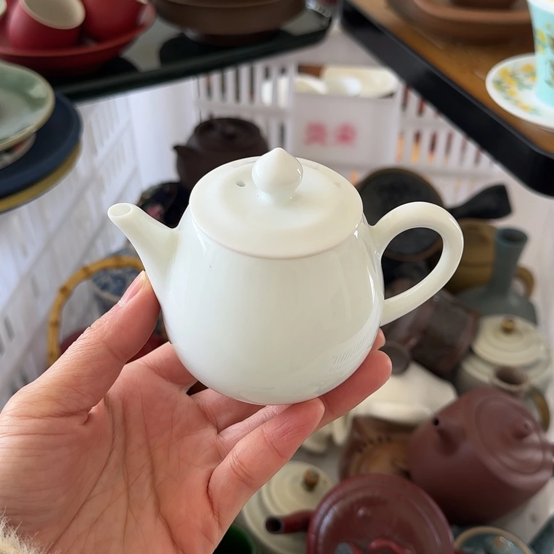 微瑕陶瓷茶具茶杯茶壶