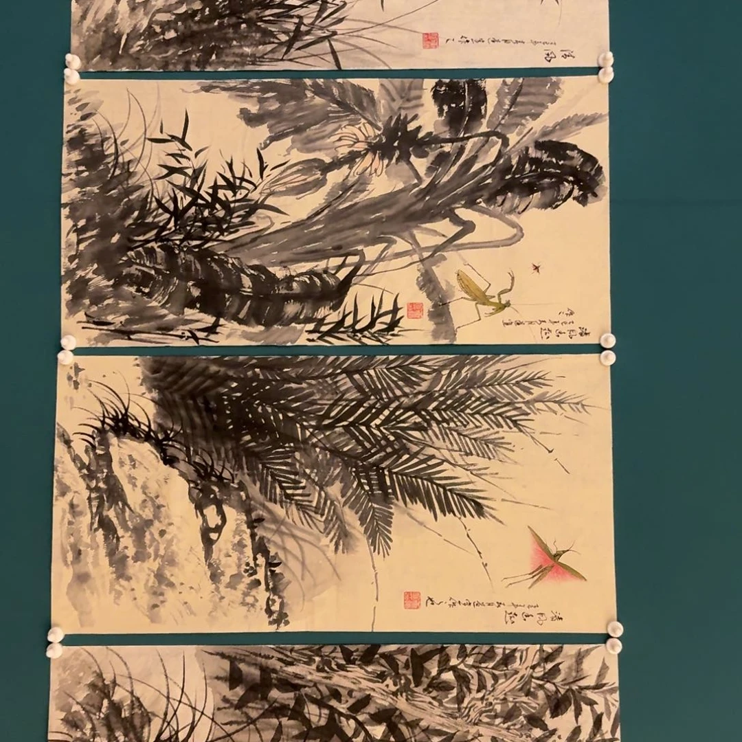 国画董老师作品画作