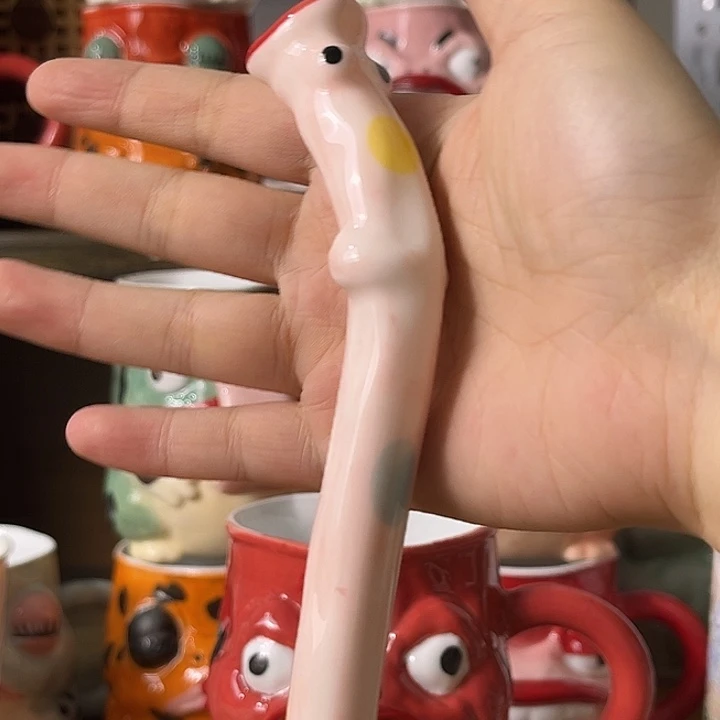 O****粉色青蛙吸管可爱可爱