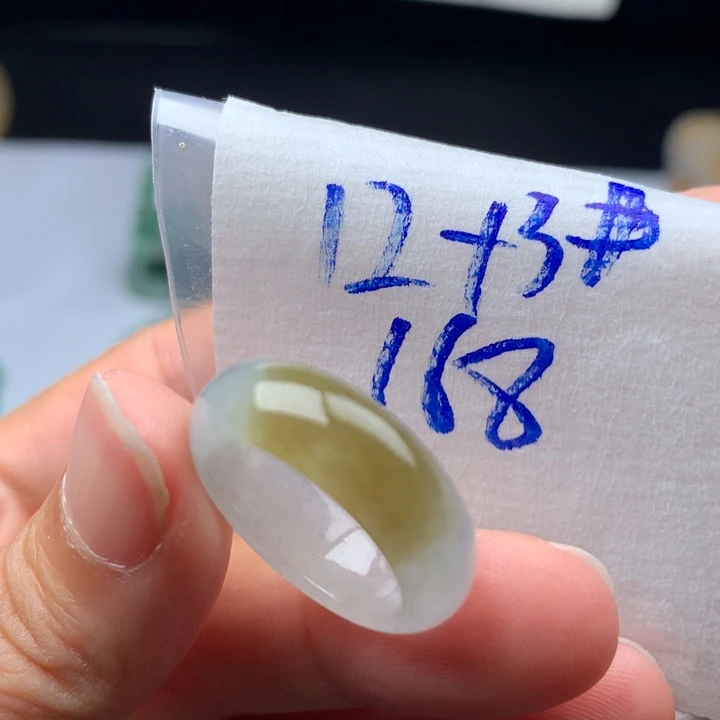 翡翠未镶嵌戒指戒圈