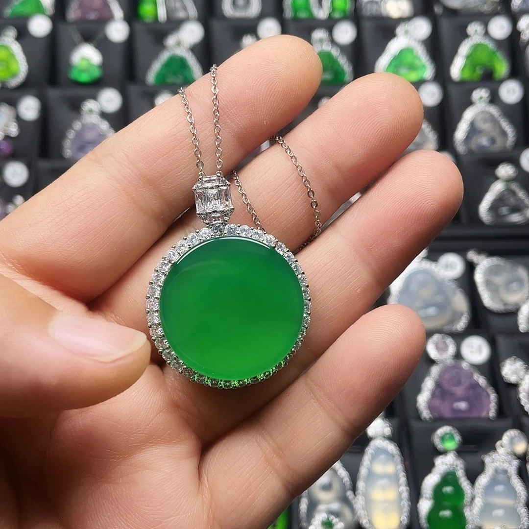 玛瑙/玉髓颈饰合金