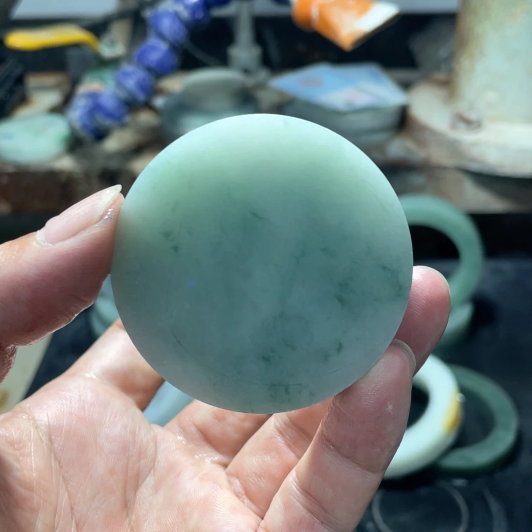 颈饰未镶嵌翡翠猫***阳