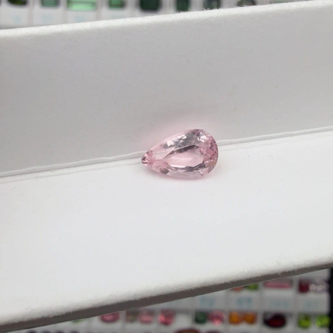 碧玺未镶嵌珠宝半成品天然1.48克拉