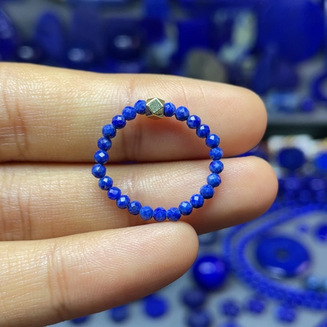 青金石未镶嵌2mm戒圈