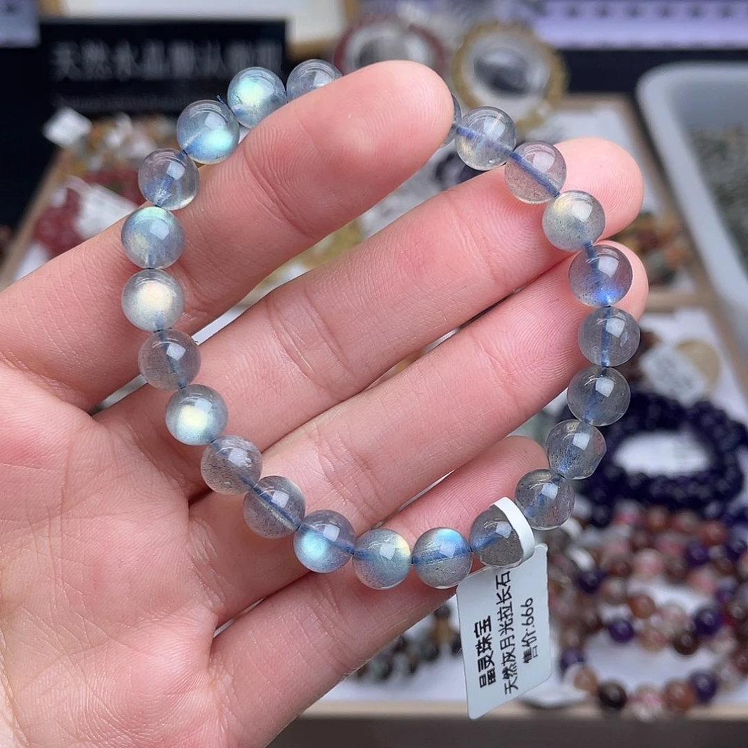 水晶未镶嵌手串天然