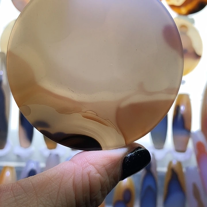 查罗石银S925镀金镶嵌珠宝半成品91