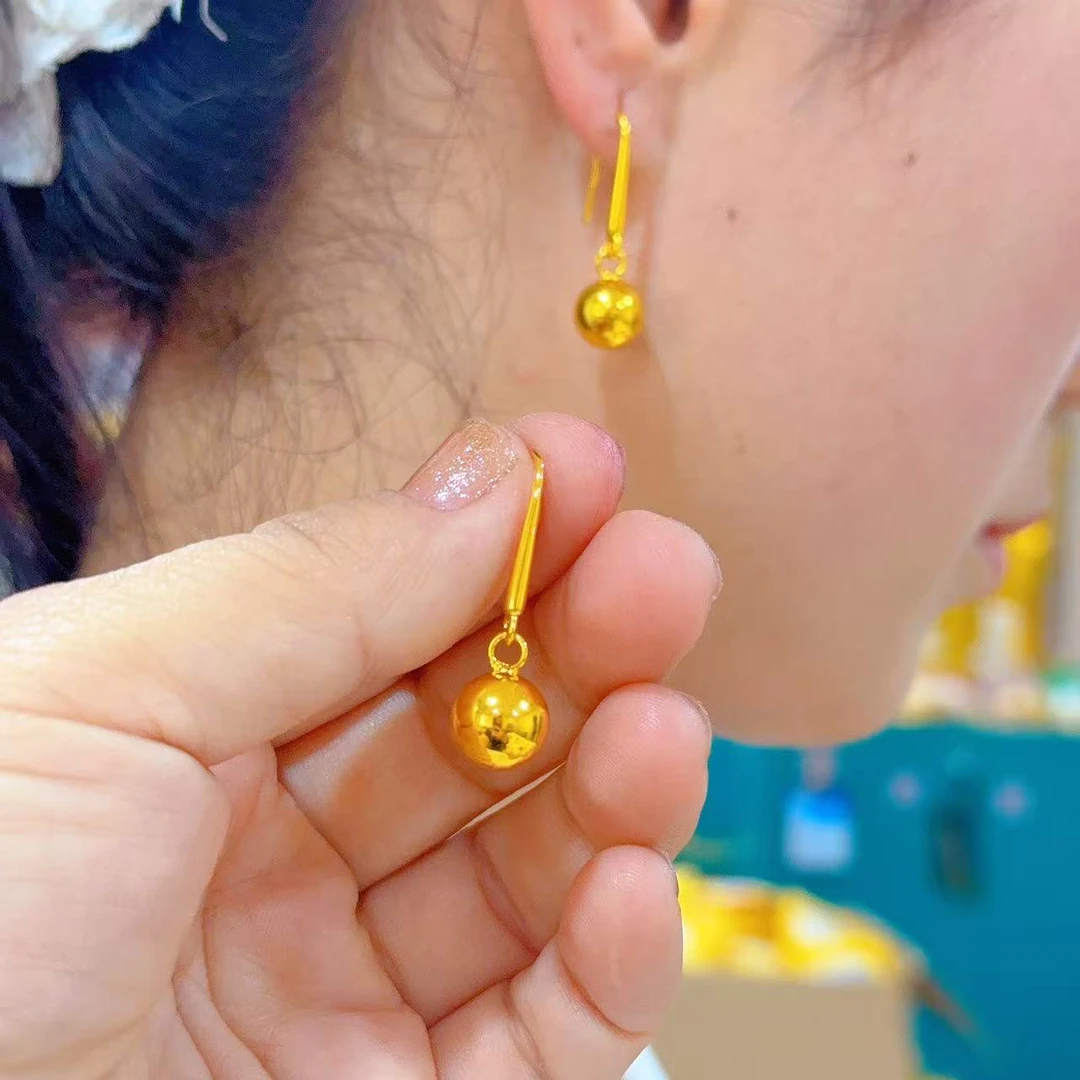 铜合金耳饰 铜合金风民族风女亮面耳环时尚 09221 ئالتۇن پاسۇن