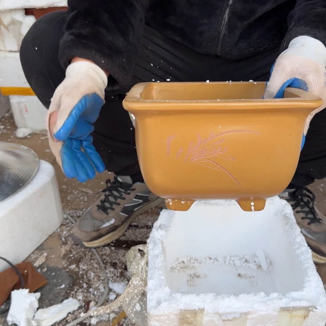 紫砂花盆口径18.13口径