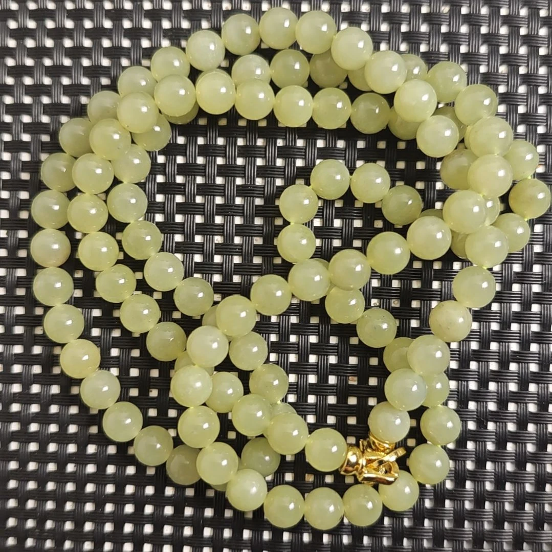 和田玉未镶嵌项链