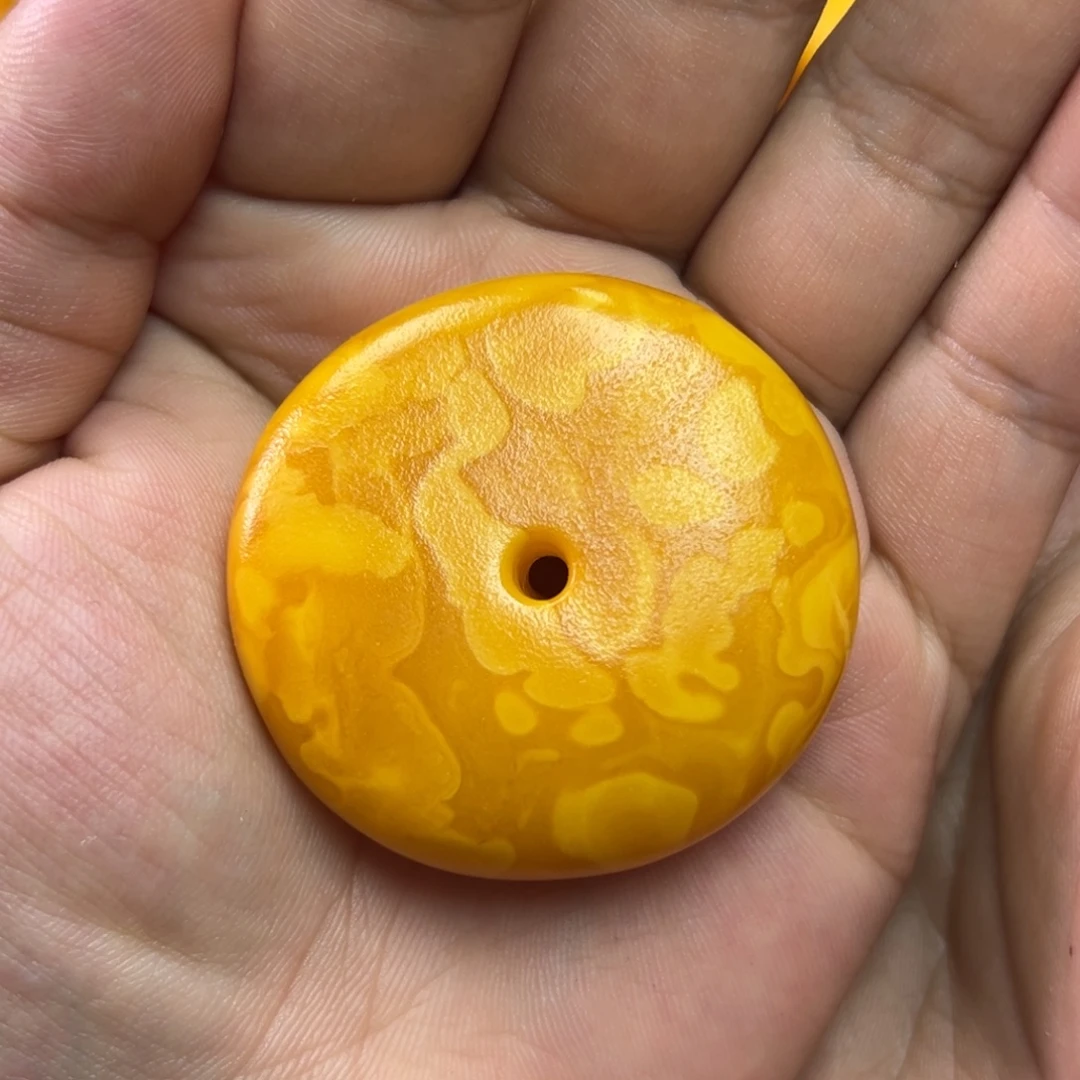 蜜蜡未镶嵌吊坠(不含链)