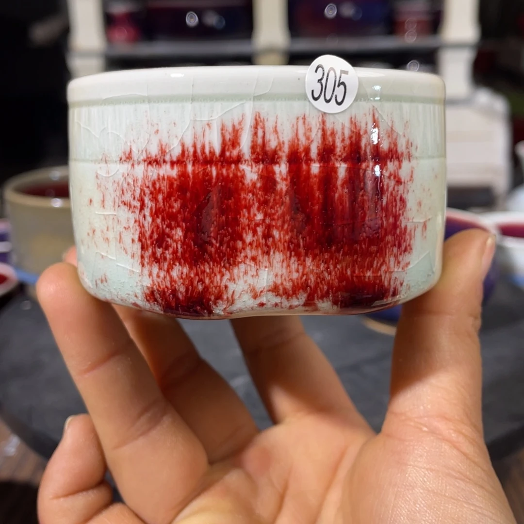 瓷片纯手工制作……微微瑕