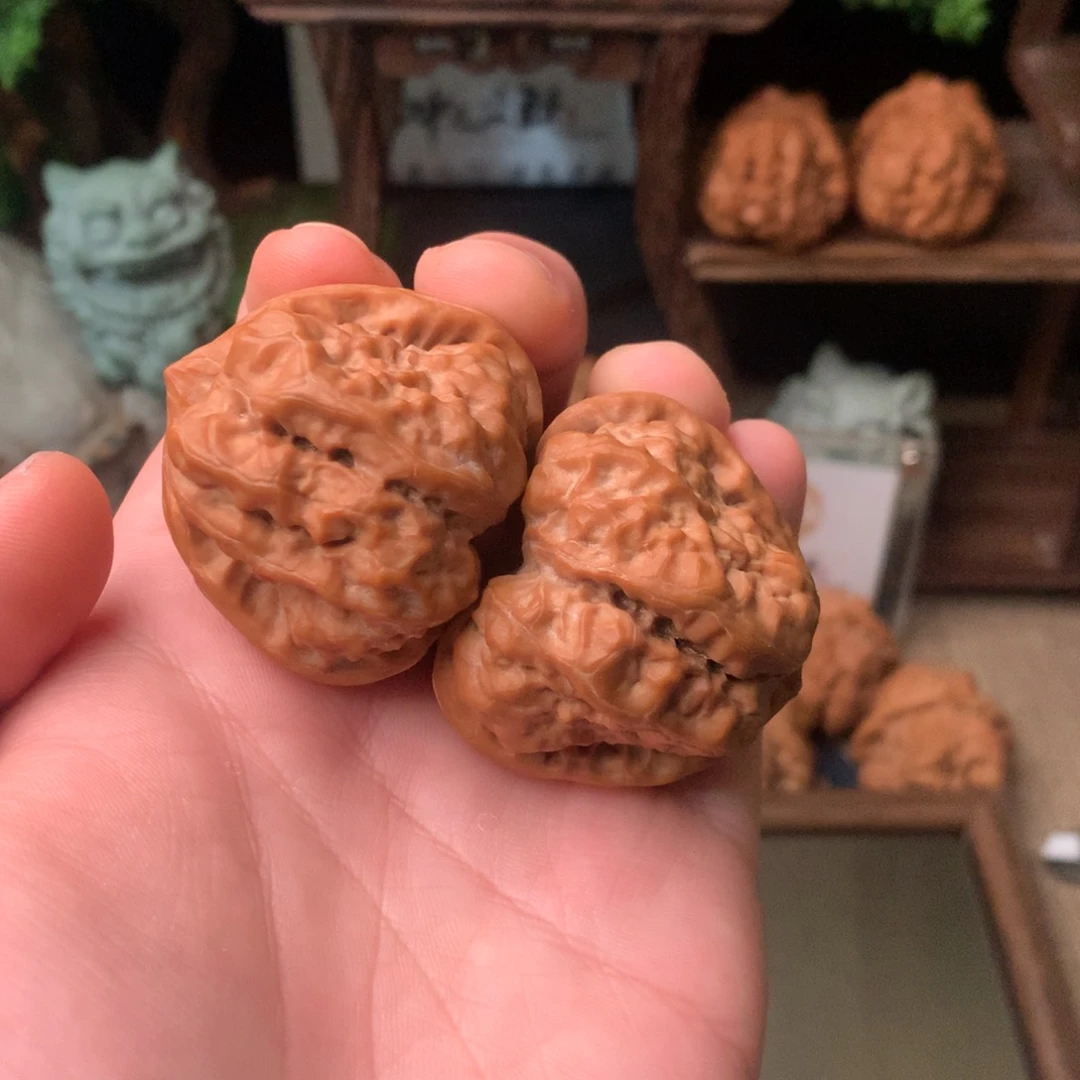 把件文玩核桃43尺寸毕业级蛤蟆头