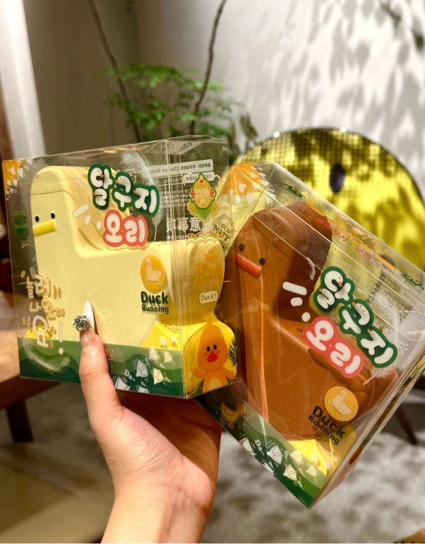 【微瑕带盒】coconut原创抽象派奔跑小鸭慢回弹泥感解压玩具捏捏乐